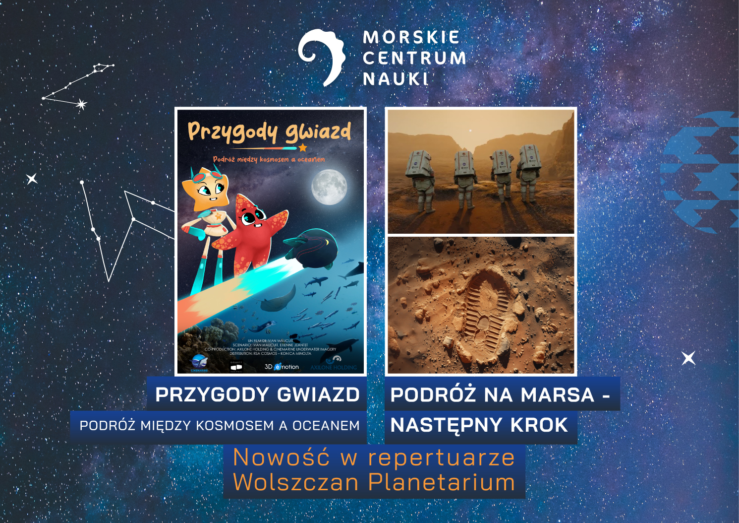 Gorące nowości filmowe w&nbsp;Wolszczan Planetarium!